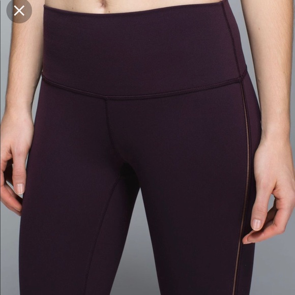 Lululemon black cherry hoodie and leggings set both size 8 - Picture 3 of 6